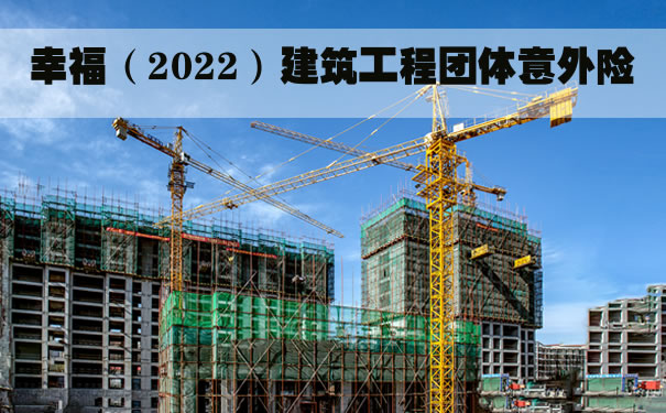 幸福（2022）建筑工程团体意外险怎么样？值得买吗？保障条款_1